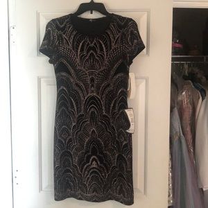 Black Sparkly Cocktail Dress